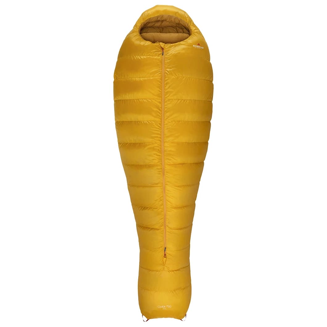 Пухен спален чувал Robens Couloir 750 -15°C Down sleeping bag - Yellow