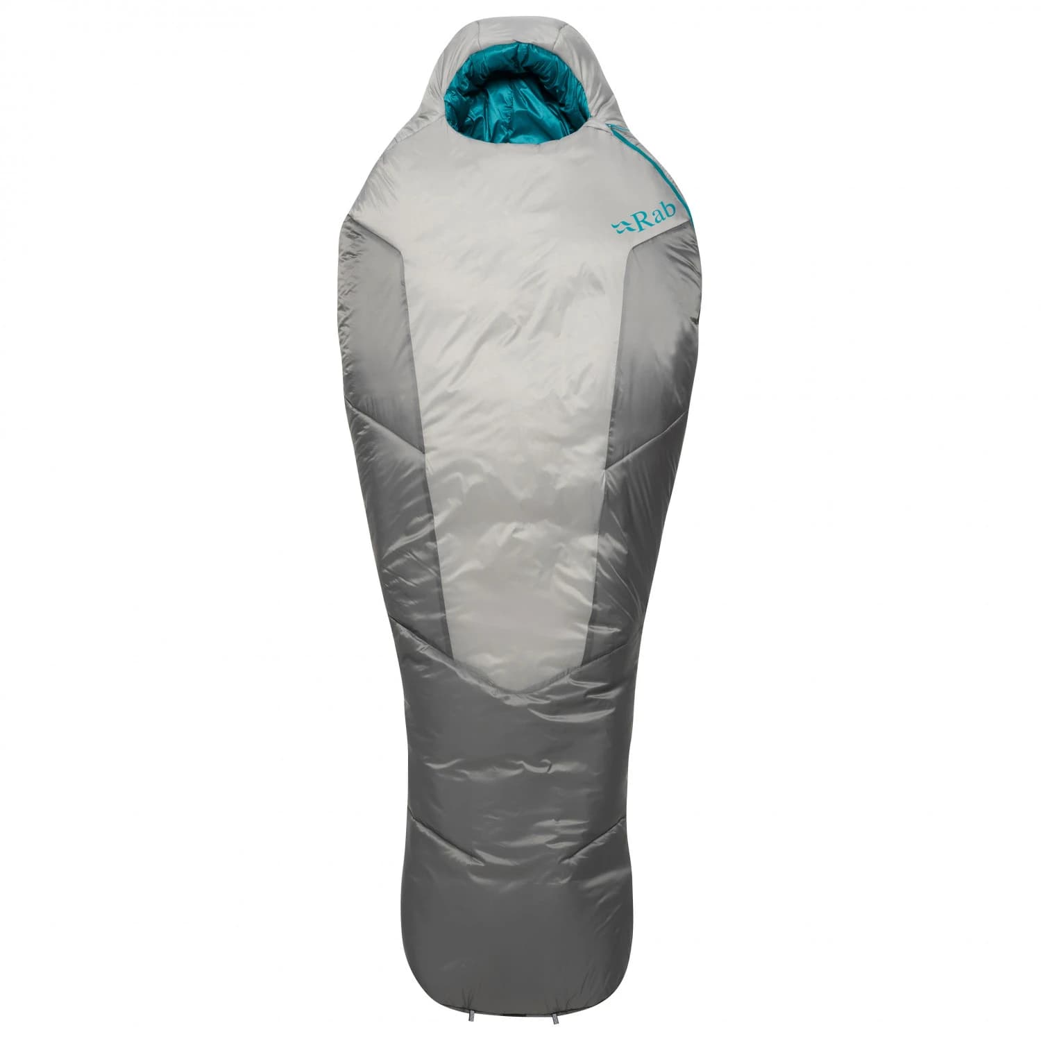 Дамски синтетичен спален чувал Rab Women's Solar Ultra 3 Synthetic sleeping bag - Dark Pewter
