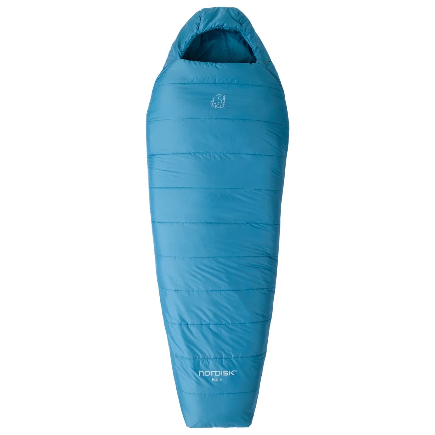Синтетичен спален чувал Nordisk Bjarni +10° Mummy Sleeping Bag Synthetic sleeping bag - Aegan Blue