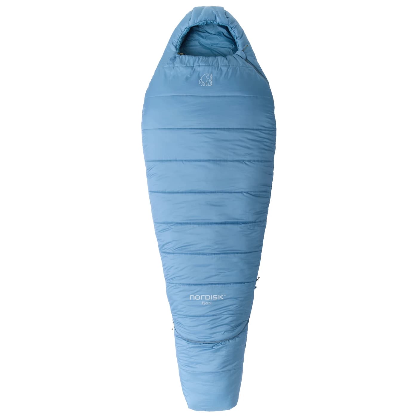 Детски синтетичен спален чувал Nordisk Kid's Bjarni Scout Mummy Sleeping Bag Synthetic sleeping bag - Aegan Blue