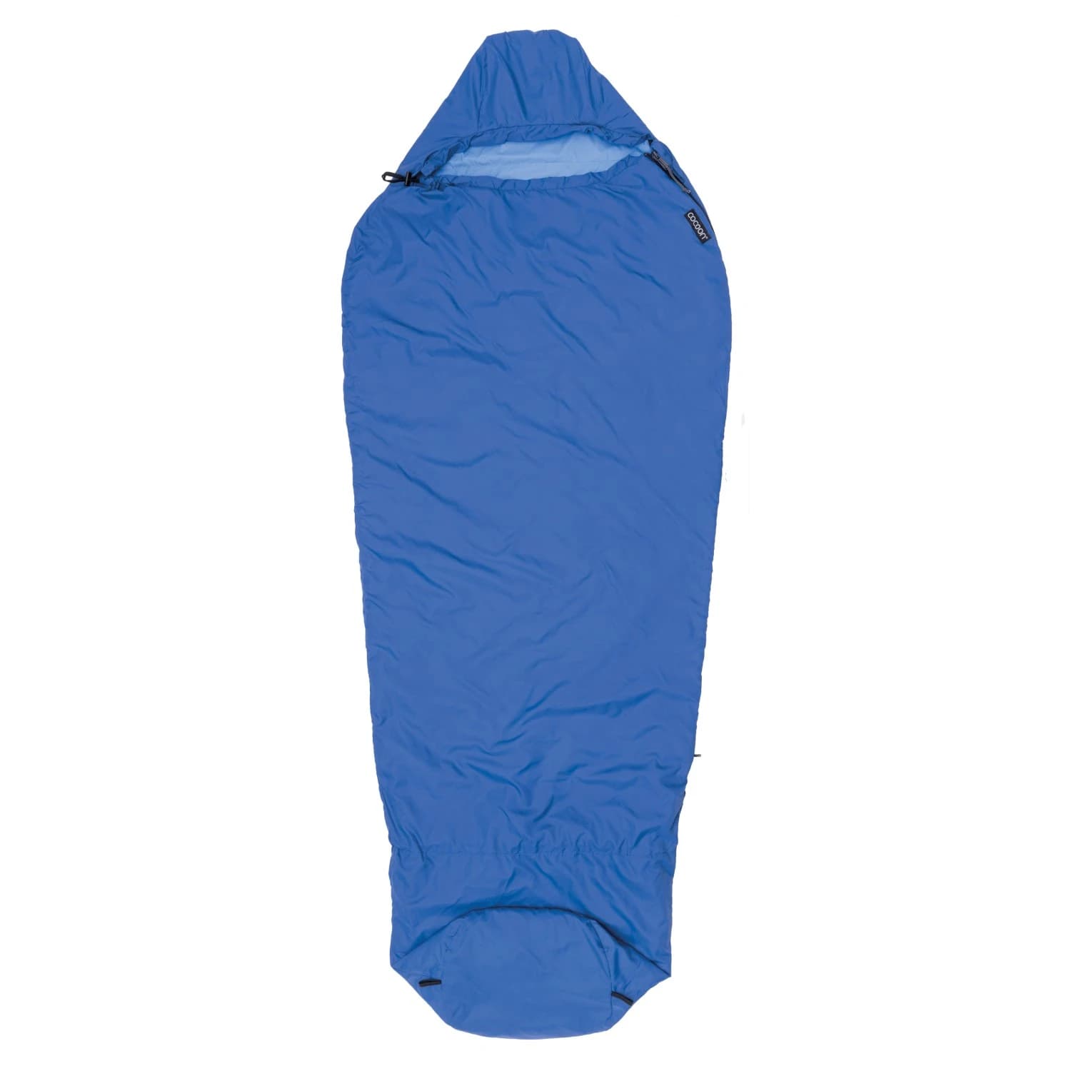 Детски синтетичен спален чувал Cocoon Kid's Mountain Wanderer Synthetic sleeping bag - Night Blue / Light Blue