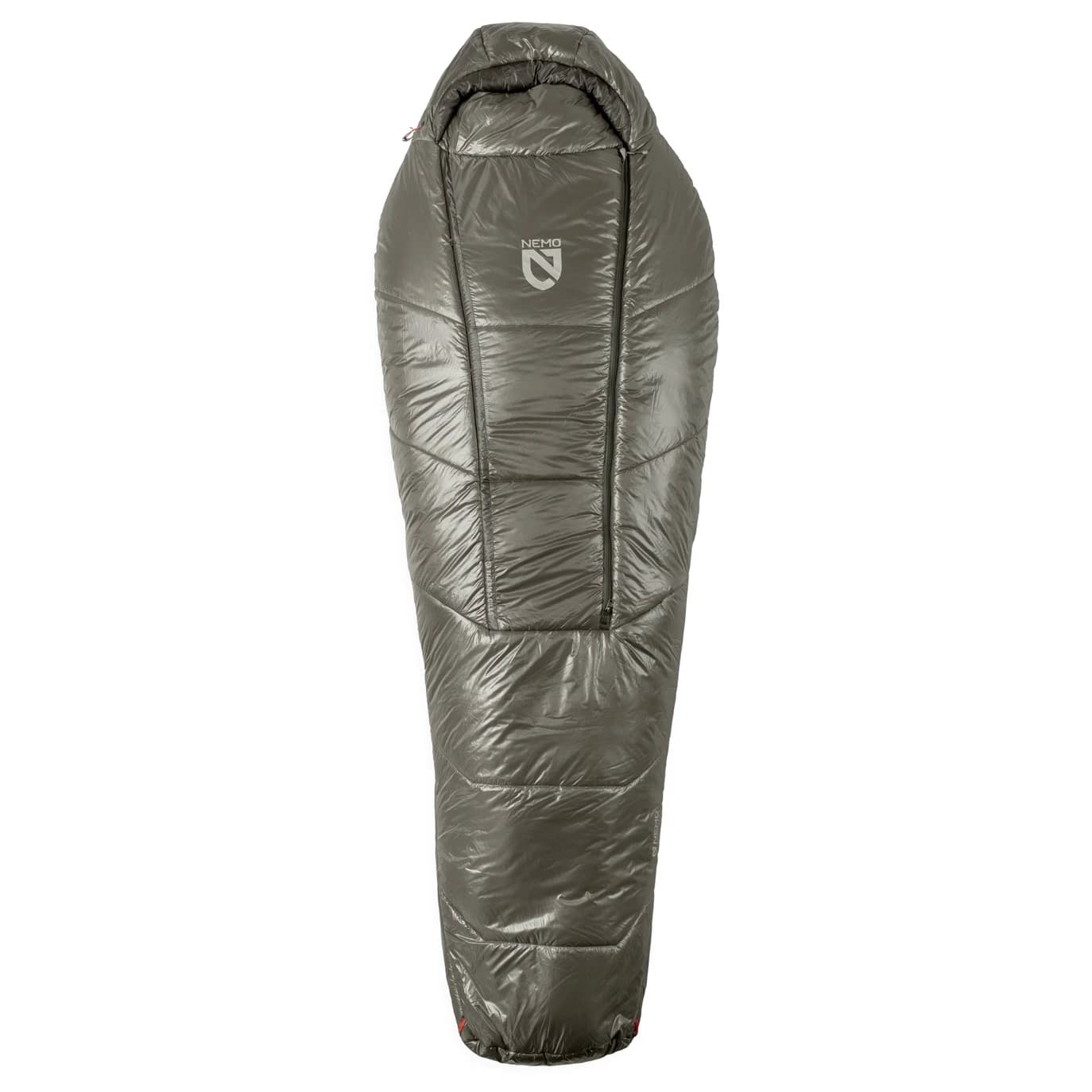 Синтетичен спален чувал Nemo Soul 15/25 Endless Promise Synthetic sleeping bag - Smokey Olive / Fog / Spicy Orange