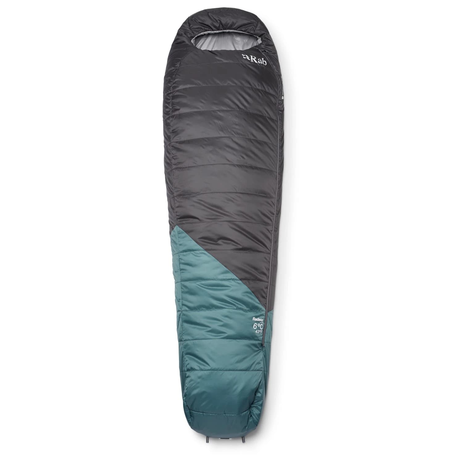 Синтетичен спален чувал Rab Radeon 6C / 43F Synthetic sleeping bag - Sage / Graphene