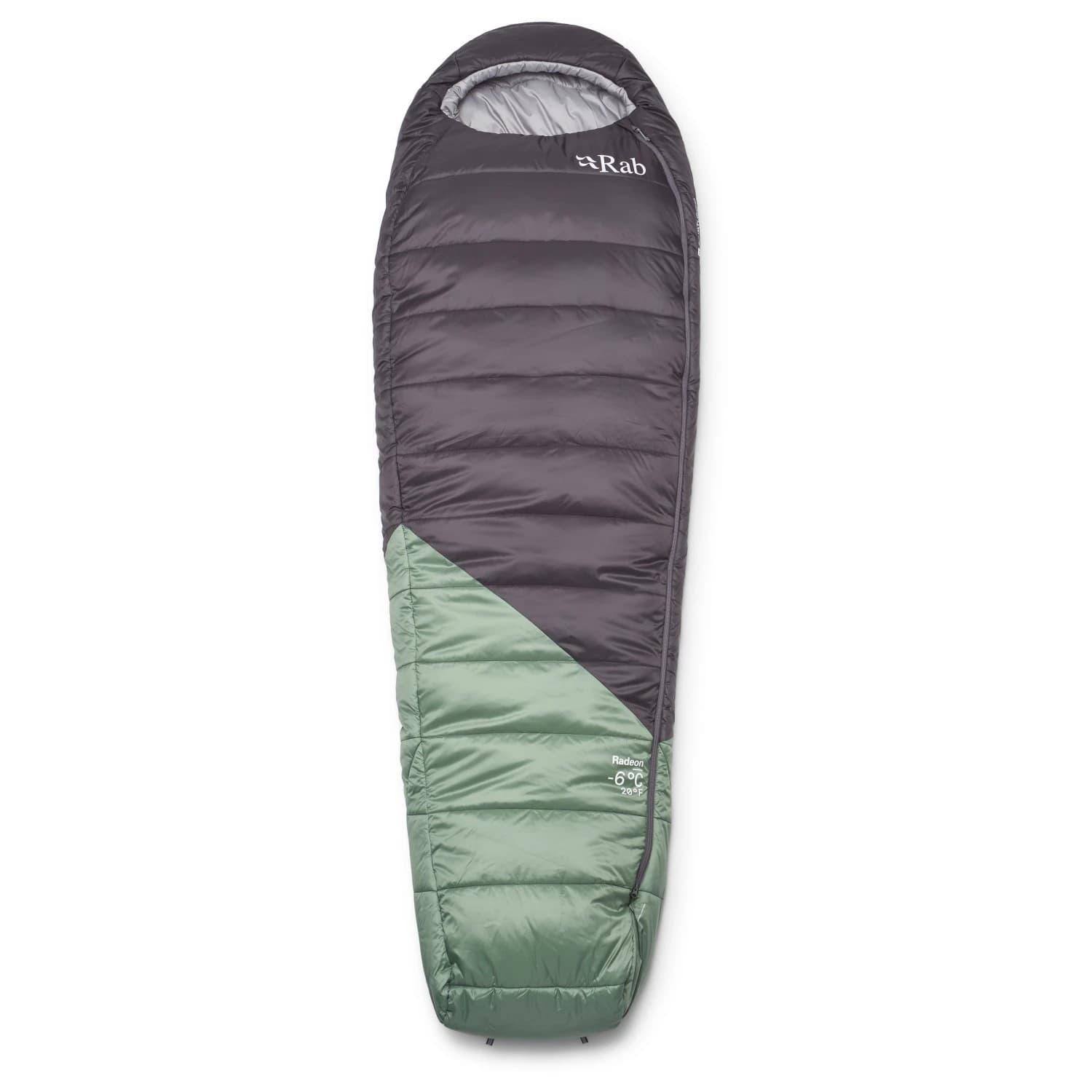 Дамски синтетичен спален чувал Rab Women's Radeon -6C / 20F Synthetic sleeping bag - Dark Fig Green / Graphene