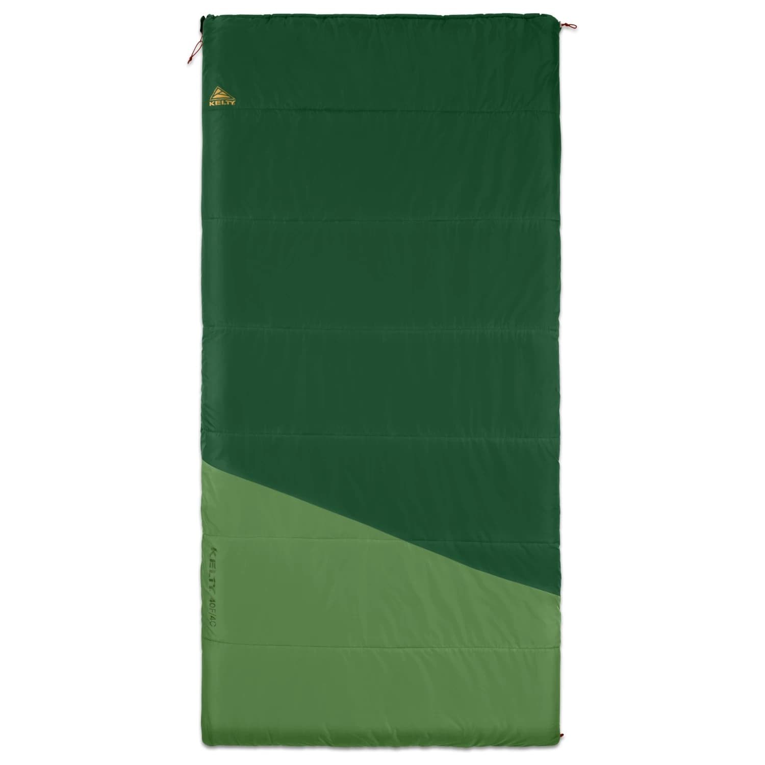 Синтетичен спален чувал Kelty Solstice 40 Synthetic sleeping bag - Black Forest / Dill / Woodthrush