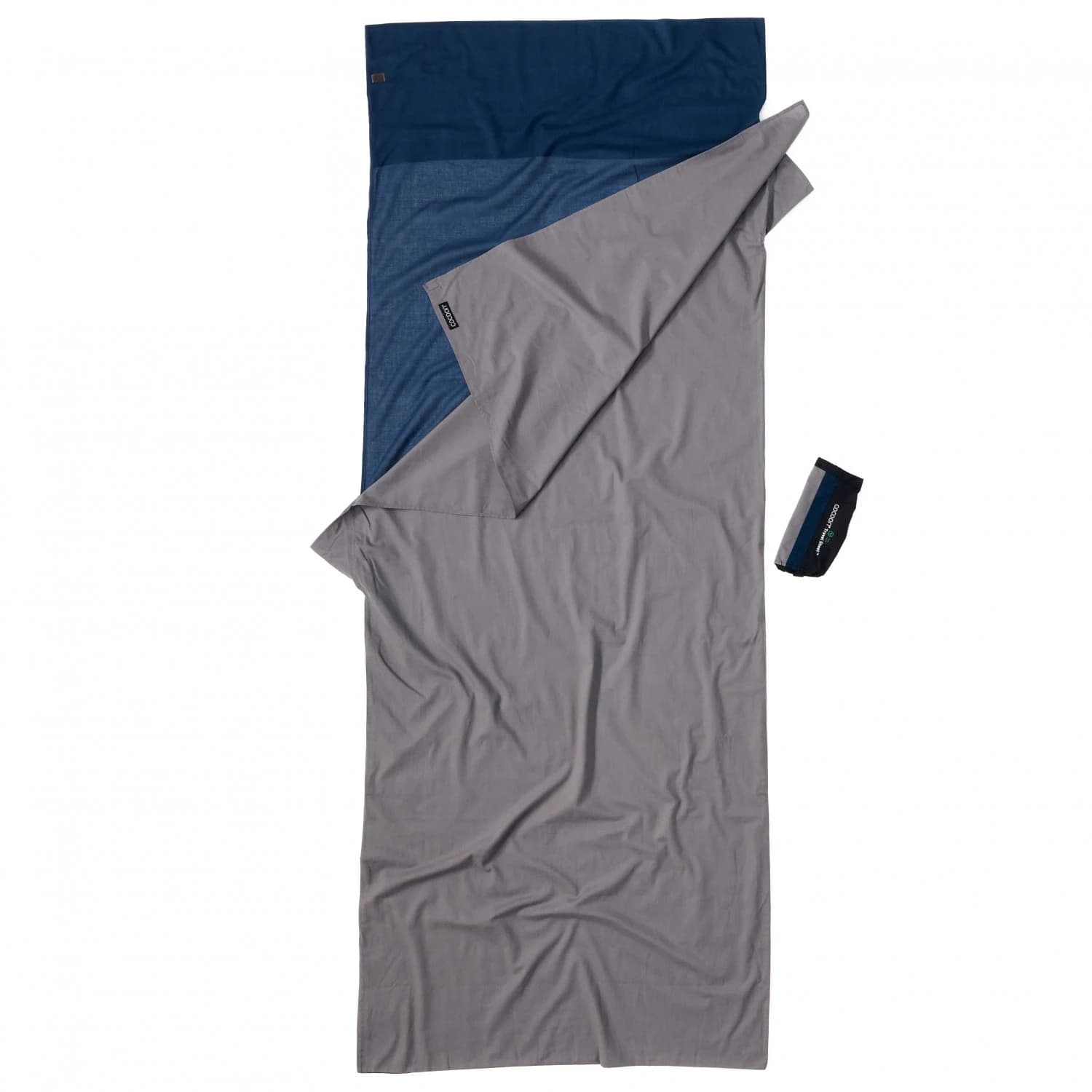 Вътрешен чувал Cocoon TravelSheet Cotton Travel sleeping bag - Tuareg / Elephant Grey