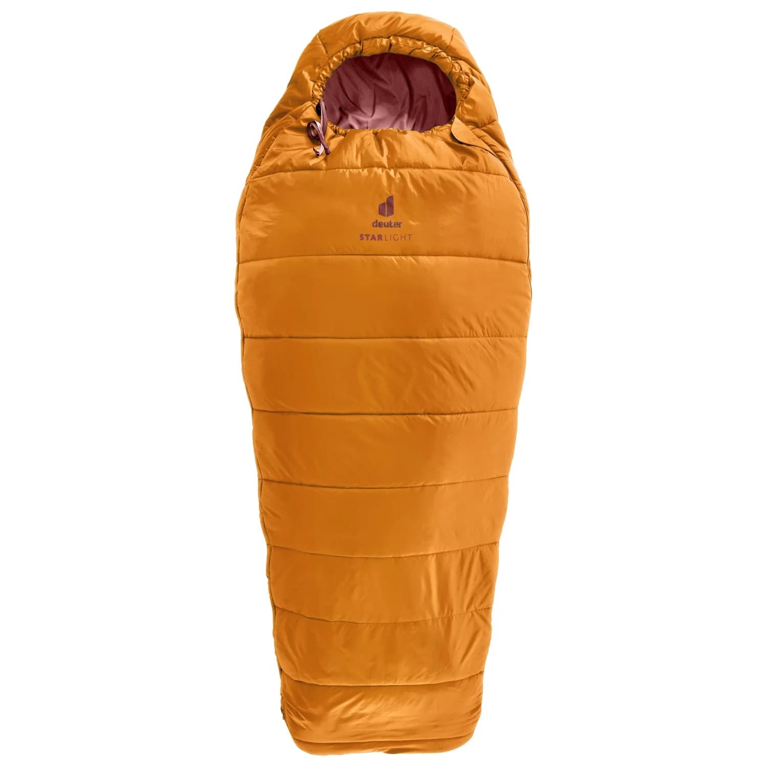 Детски спален чувал Deuter Kid's Starlight Kids' sleeping bag - Maple / Redwood
