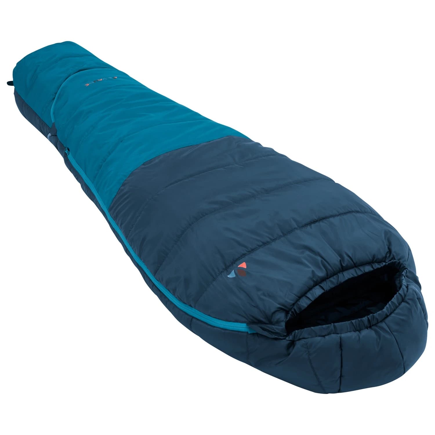 Детски спален чувал Vaude Kid's Alpli Adjust 400 II Syn Kids' sleeping bag - Baltic Sea