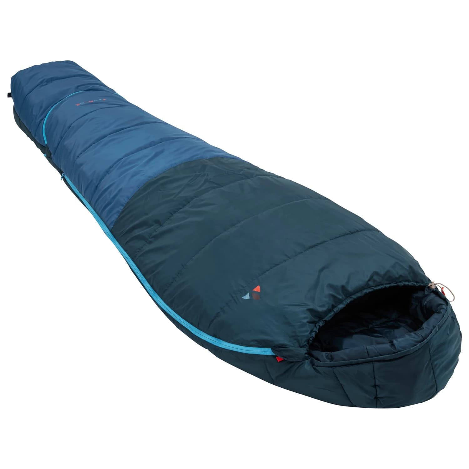 Детски спален чувал Vaude Kid's Kobel Adjust 500 II SYN Kids' sleeping bag - Baltic Sea