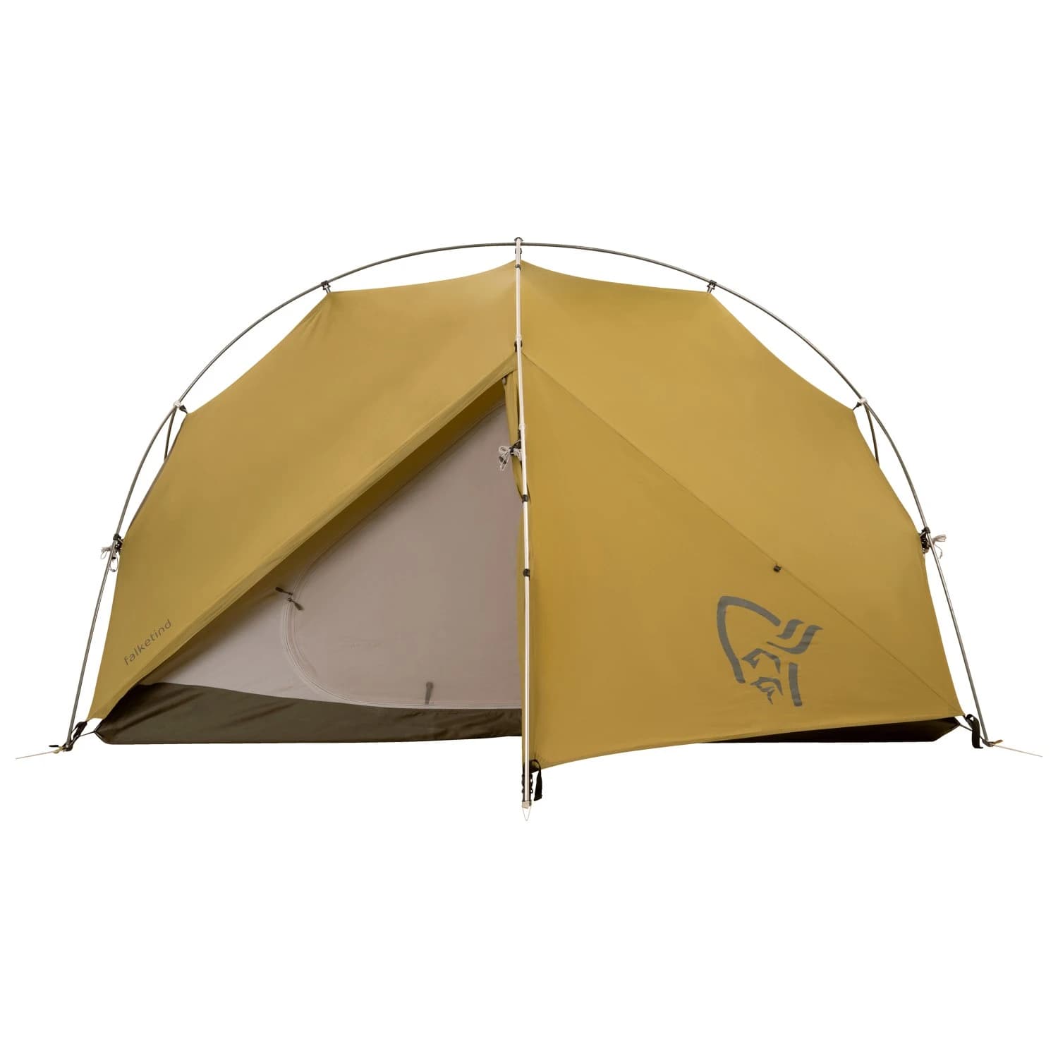 Двуместна палатка Norrøna Falketind 3-Season Dome Tent 2P 2-person tent - Olive Drab