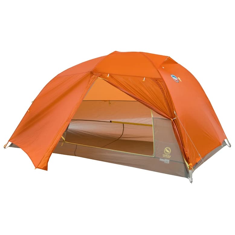 Двуместна палатка Big agnes mtnGLO Copper Spur UL2 2-person tent - Tangelo / Mercury