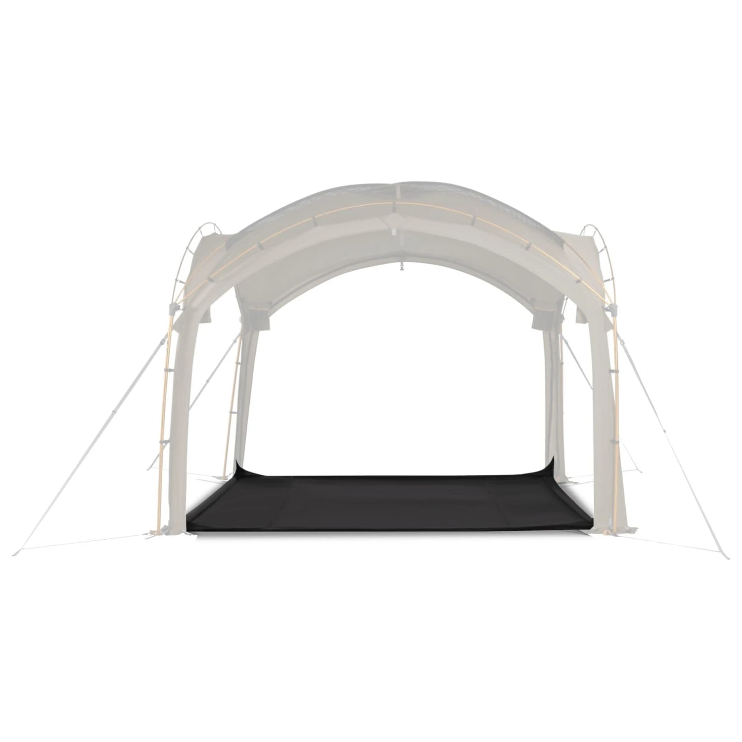 Подложка за палатка Kampa Mod 250 Groundsheet Footprint - Black