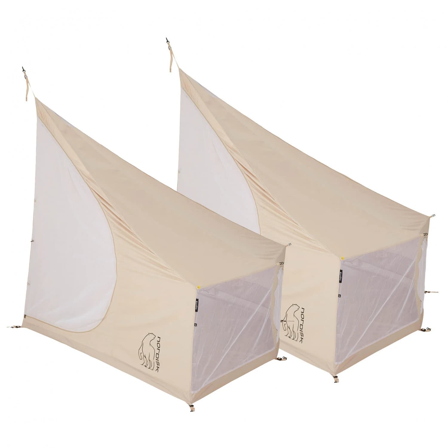 Вътрешна палатка Nordisk Asgard 19.6 L+R Cabin Body - Technical Cotton