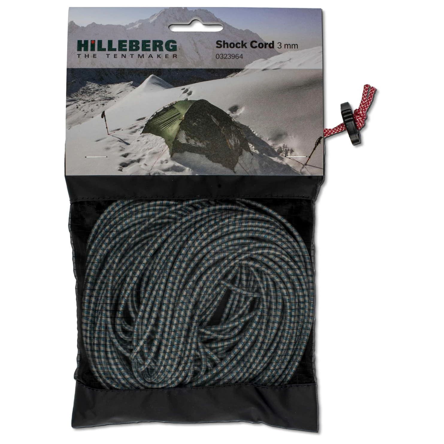 Обтяжки за палатка Hilleberg Shock Cord - Black / Blue