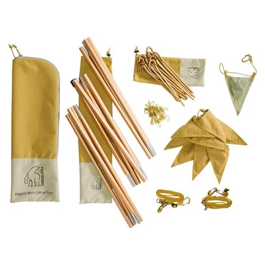 Аксесоар за палатка Nordisk Asgard Mini Colour Pack - Mustard