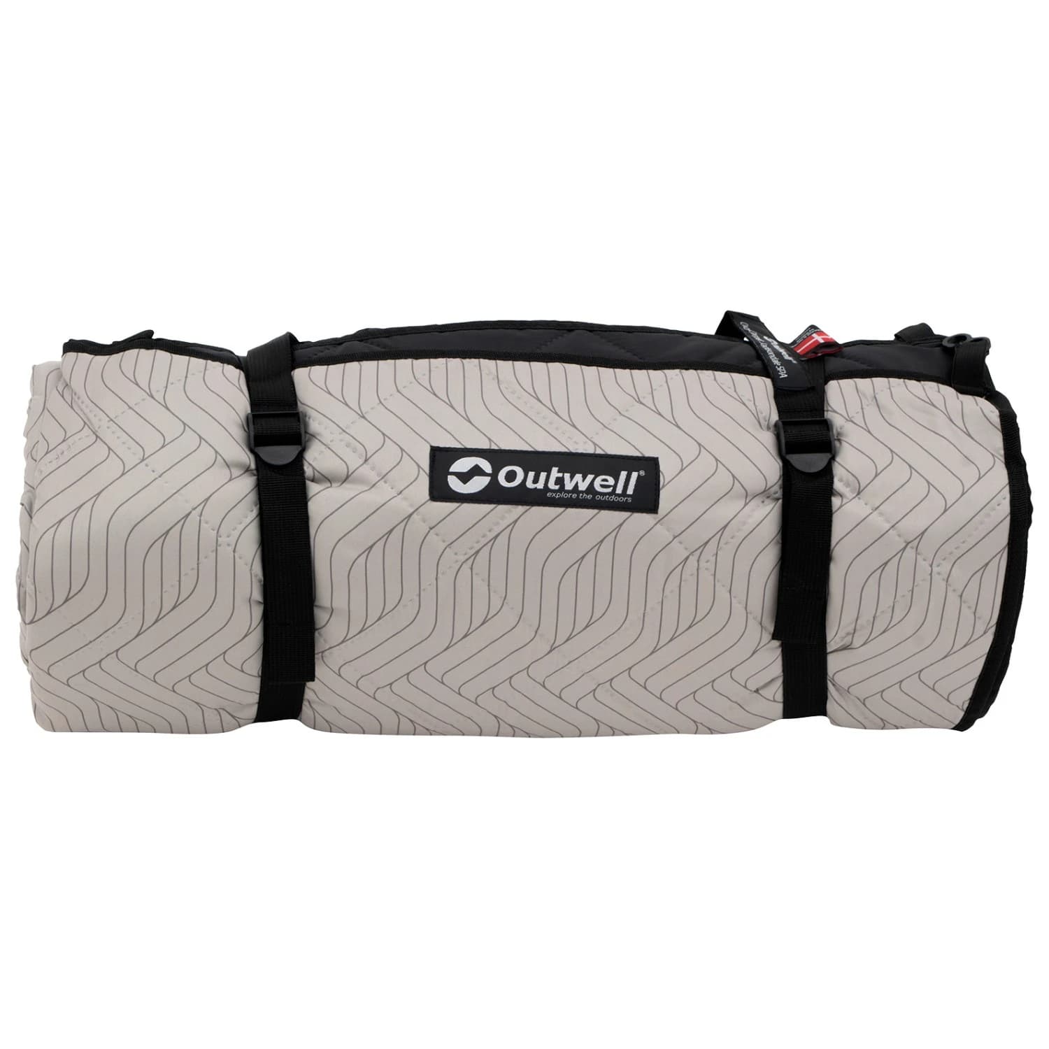 Килим за палатка Outwell Cozy Carpet Colorado 5 Air Tent carpet - Black & Grey