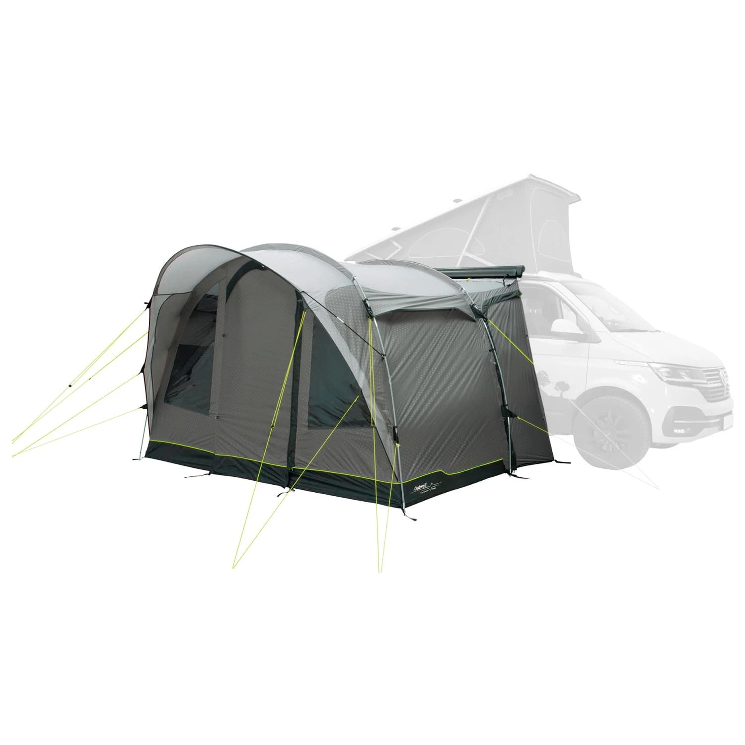 Самостоятелна тента за кемпер Outwell Fresno Motorhome awning - Grey