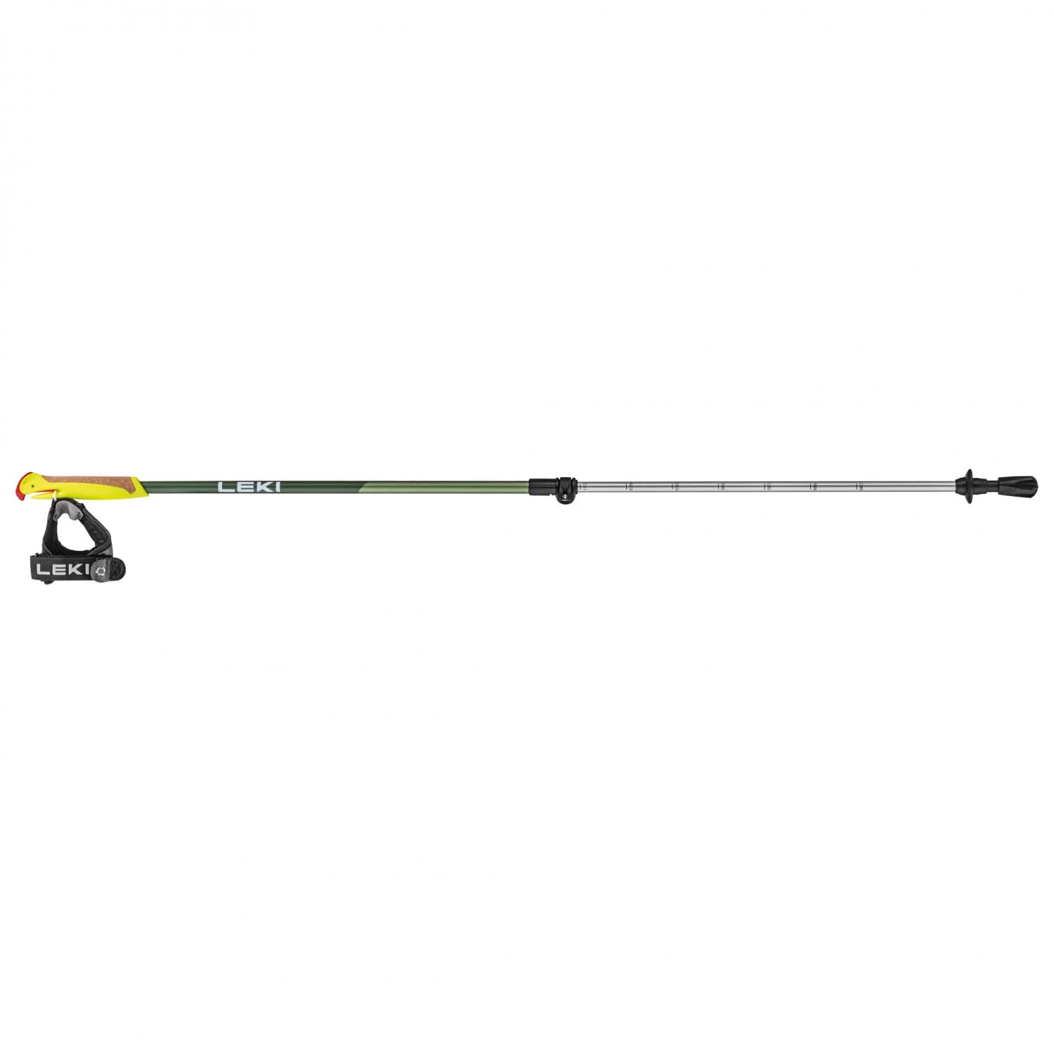 Щеки за нордик ходене Leki Walker Xs Nordic walking poles - Green Metallic / Olivgreen / White