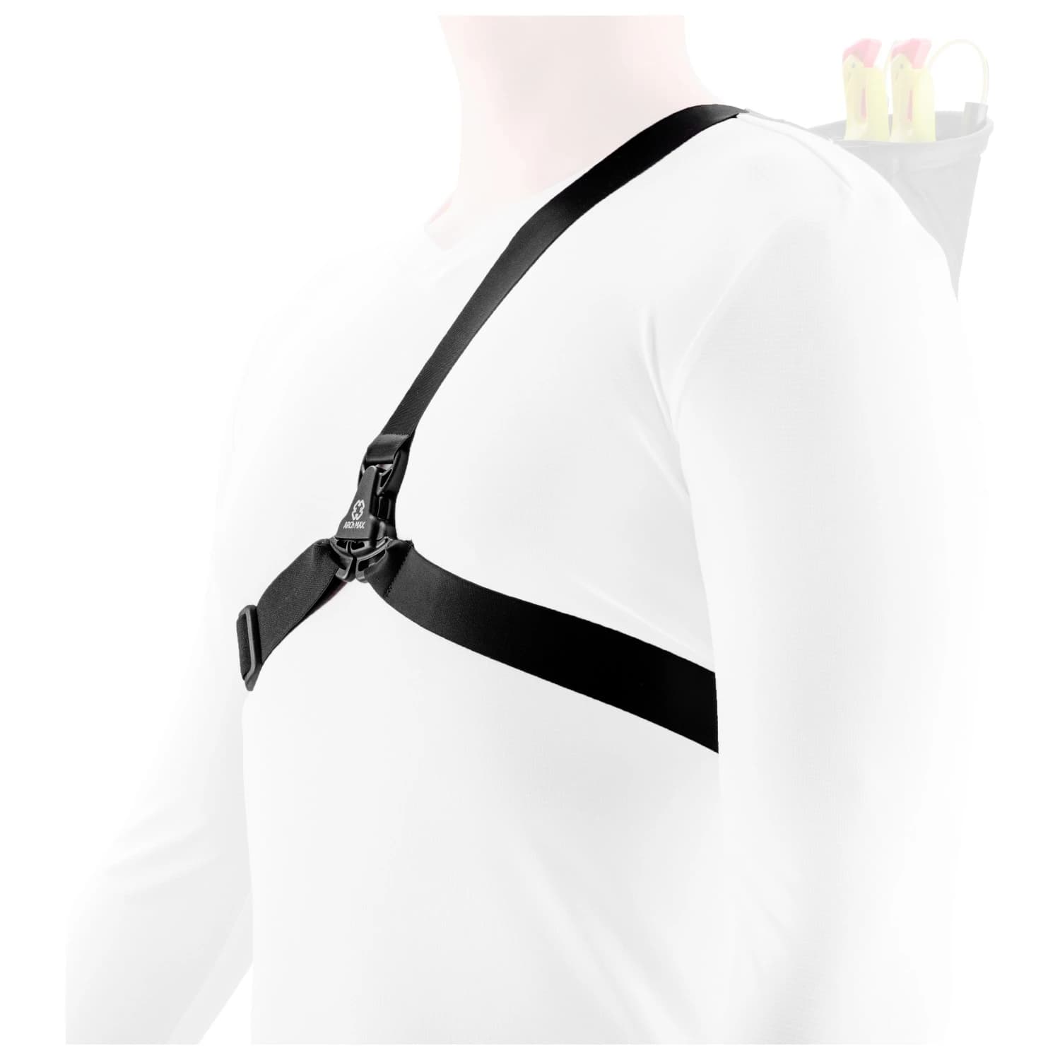 Аксесоар за щеки Leki Elastic Belt Trail Running Quiver Vest - Black