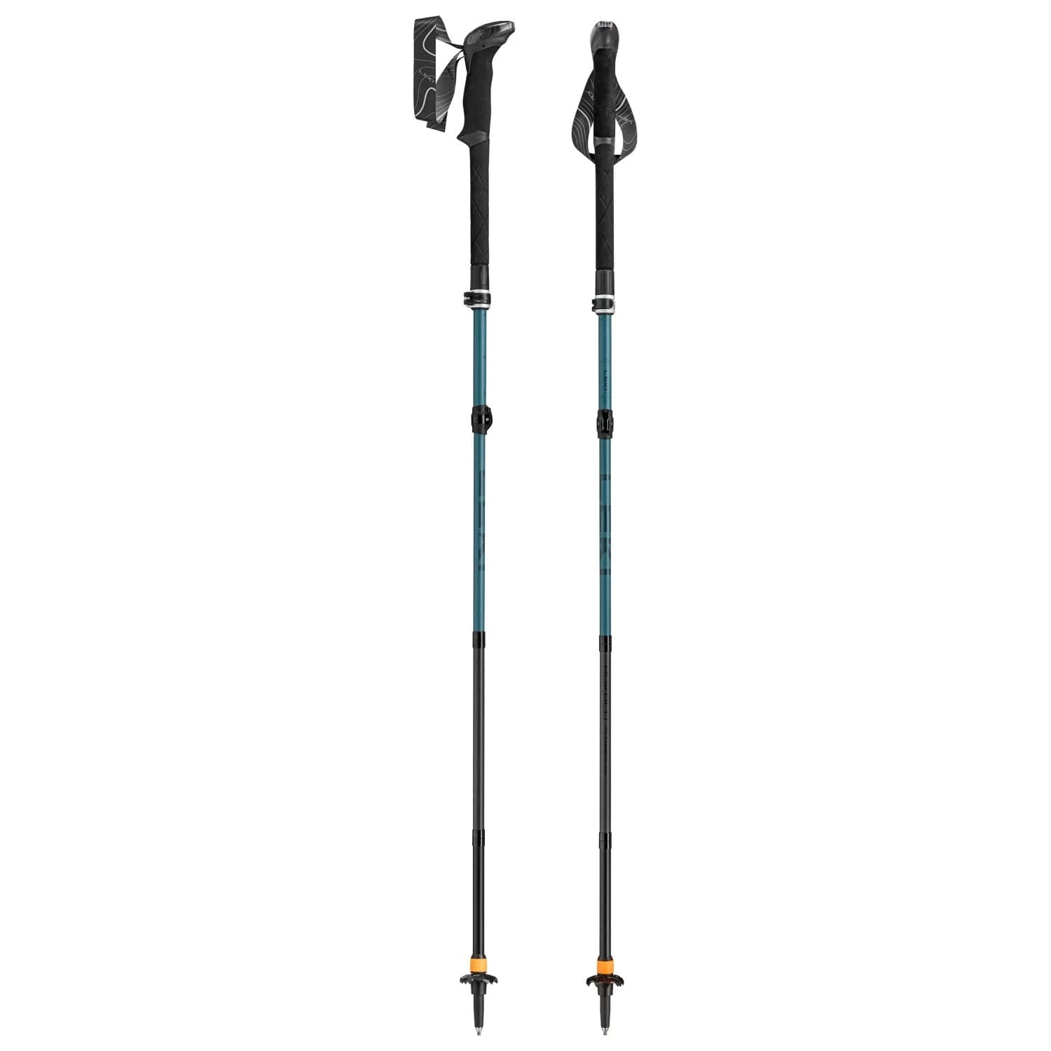 Туристически щеки Leki Makalu FX Carbon AS Walking poles - Greenblue Light / Greenblue Dark / Black