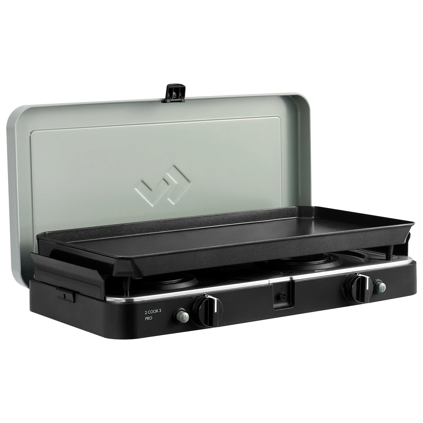 Газов котлон Cadac-dometic 2 Cook 3 Pro Plancha 30mbar Gas stove - Black / Grey
