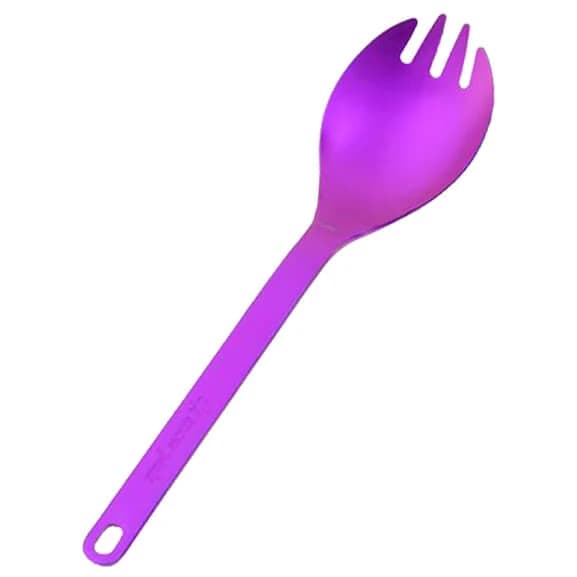 Лъжица Snow peak Titanium Spork Spoon - Purple