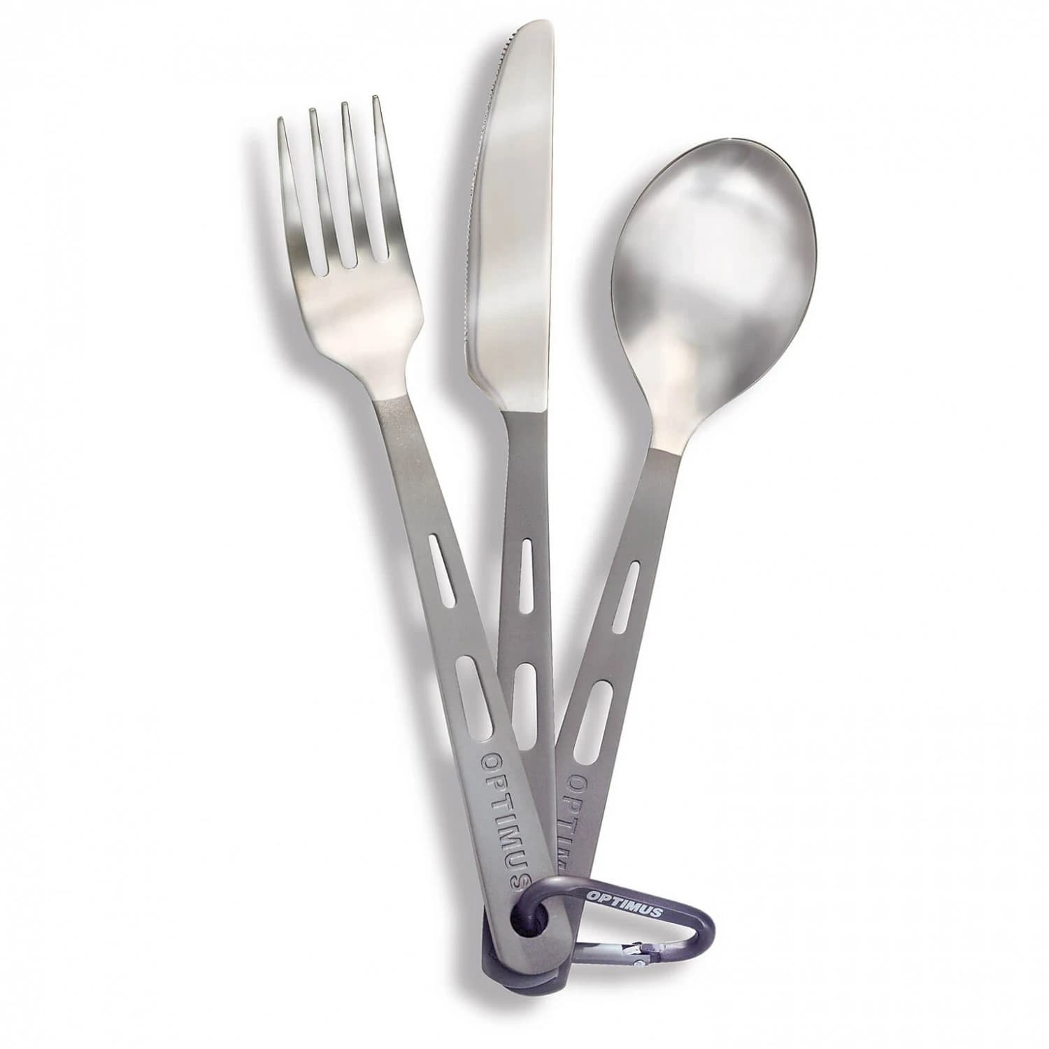 Комплект прибори Optimus Titanium Besteck Set 3-Teilig - Silver