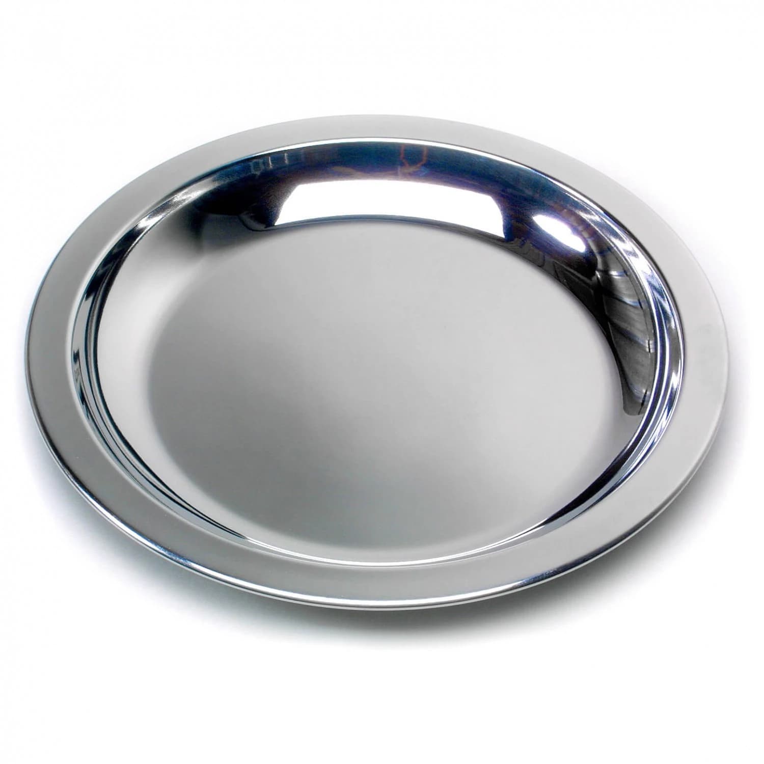 Чиния Basic nature Stainless Steel Plate - Metallic II