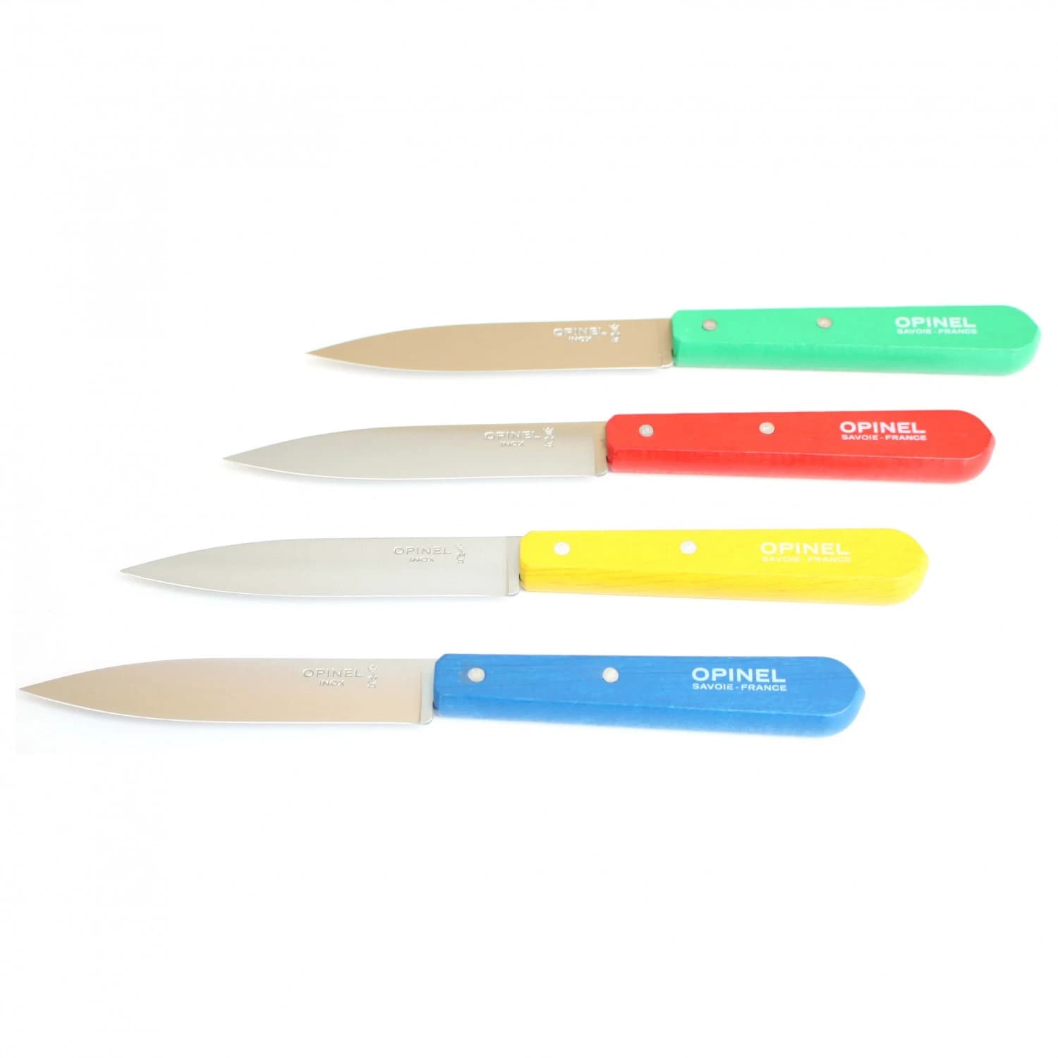 Комплект нож Opinel Kitchen Knife Set (4-Colour-Pack) - Blue / Yellow / Red / Green