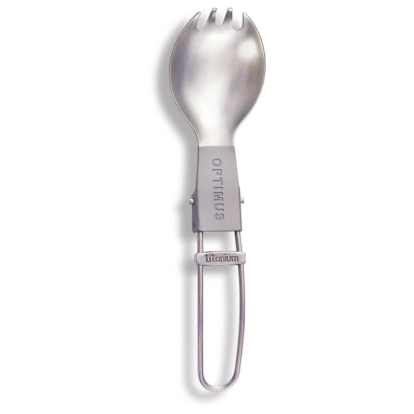 Комбиниран прибор (спорк/клечки) Optimus Titanium Foldable Spork - Silver