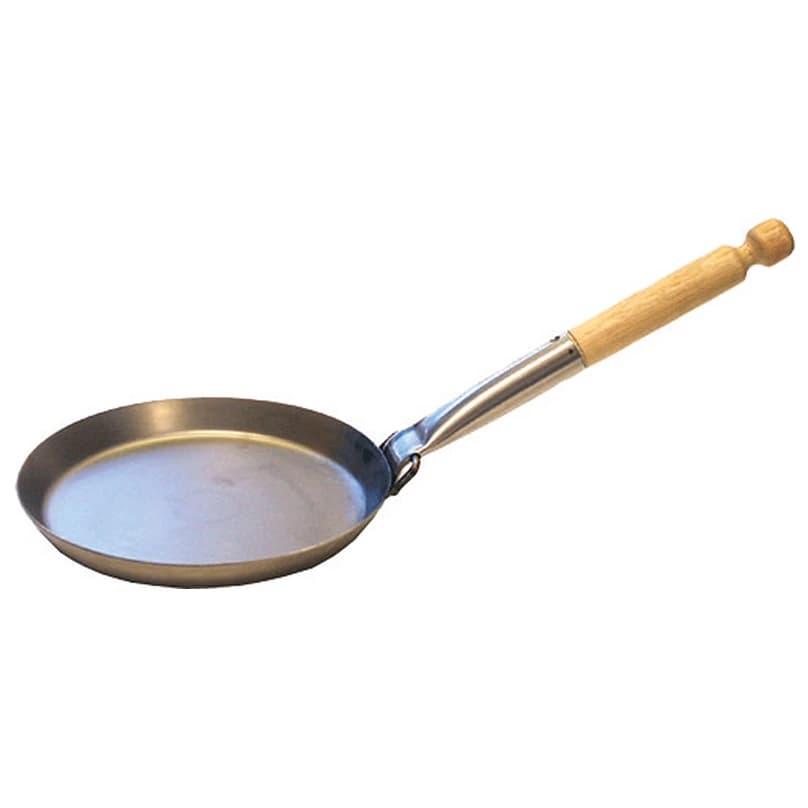Тиган Stabilotherm Jägerpfanne mit Klappgriff Holz Skillet - Stainless Steel