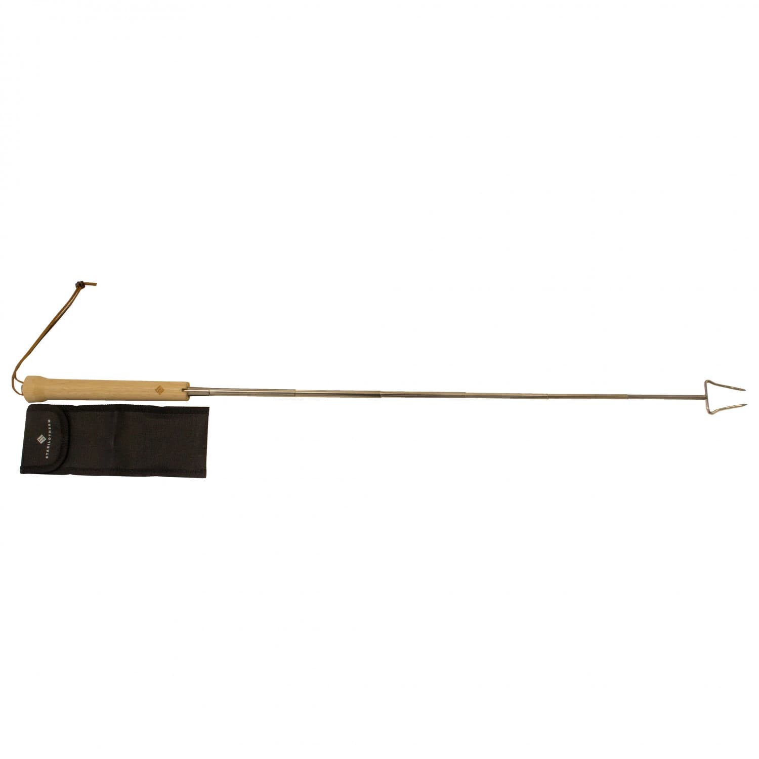 Кухненско пособие Stabilotherm Telescopic Grill Rod Roasting spit - Wood / Stainless Steel