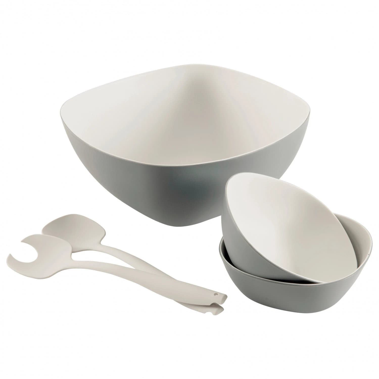 Комплект съдове Outwell Gala Salad Set Set of dishes - Grey / Sand