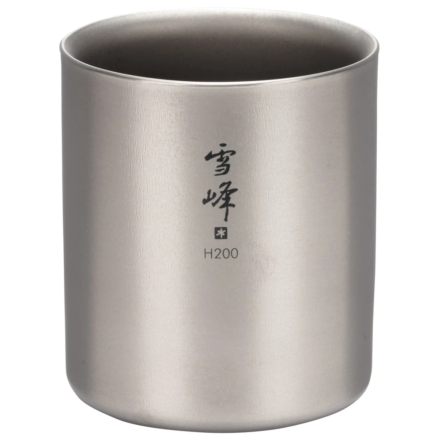 Чаша Snow peak Ti-Double H200 Stacking Mug - Titanium