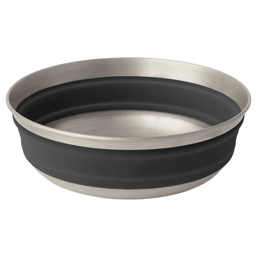 Купа Sea to Summit Detour Stainless Steel Collapsible Bowl - Beluga Black