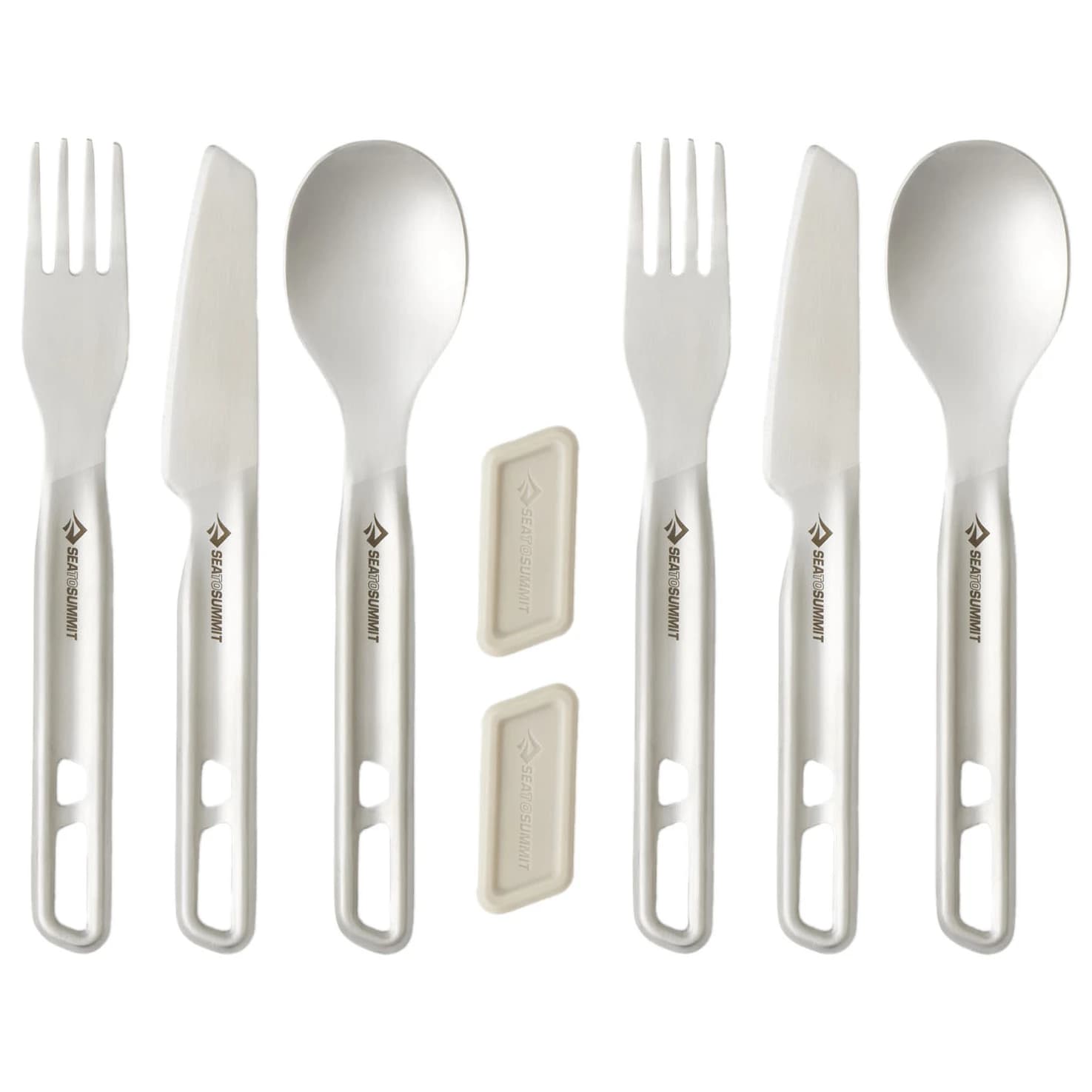 Комплект прибори Sea to Summit Detour Stainless Steel Cutlery Set Cutlery set - Stainless Steel Grey