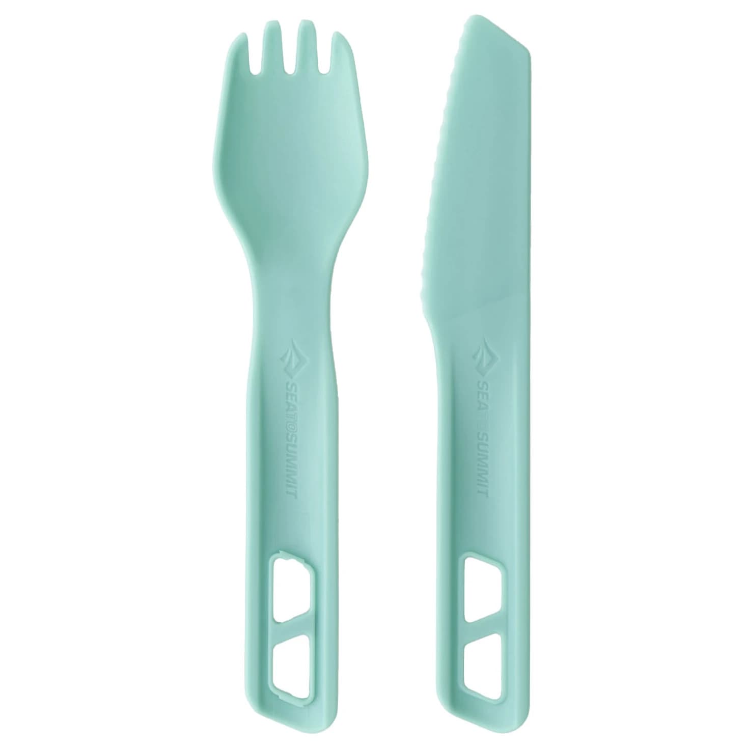 Комплект прибори Sea to summit Passage Cutlery Set (2 Piece) Cutlery set - Aqua Sea Blue