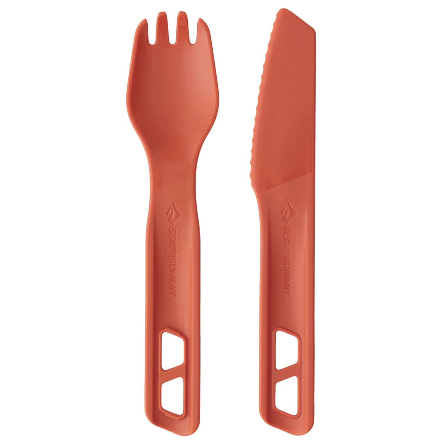 Комплект прибори Sea to summit Passage Cutlery Set (2 Piece) Cutlery set - Spicy Orange