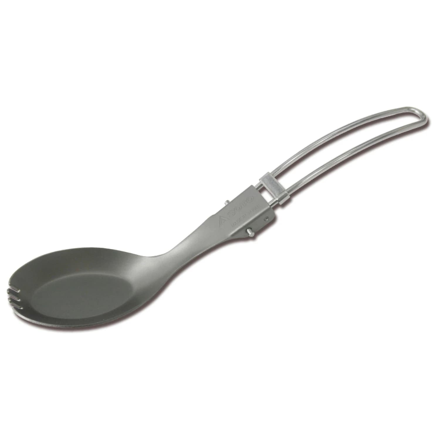 Комбиниран прибор (спорк/клечки) Soto Pocket Spork Cutlery - Titan / Steel