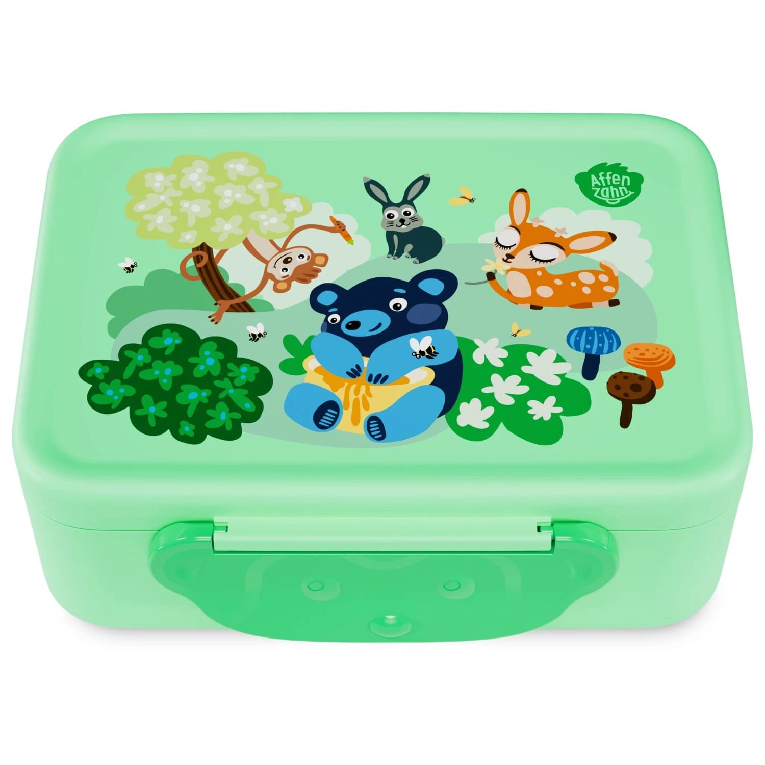 Детски контейнер за храна Affenzahn Kid's Kunststoff Brotdose Food storage - Wilde Wiese