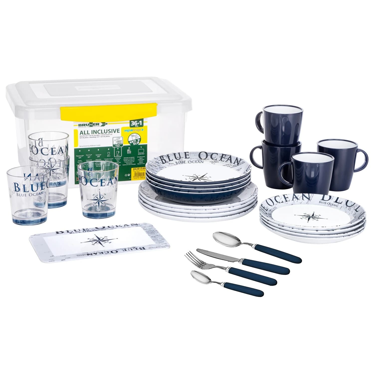 Посуда Brunner All Inclusive Camping accessories - Blue Ocean