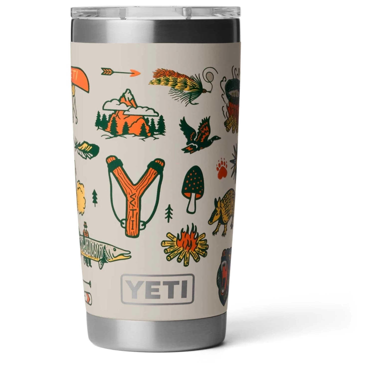 Чаша Yeti coolers Rambler Tumbler MS Insulated mug - Summer Graphic Cape Taupe
