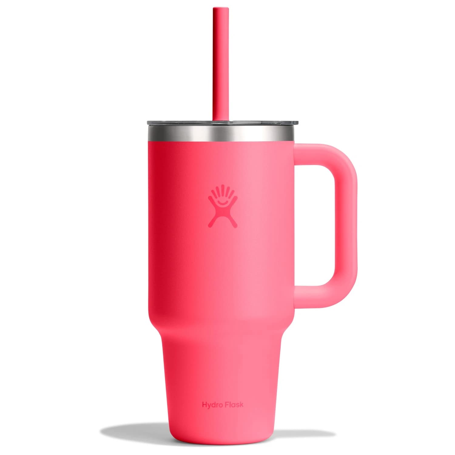 Чаша Hydro Flask Travel Tumbler Clear Lid Insulated mug - Popstar Pink