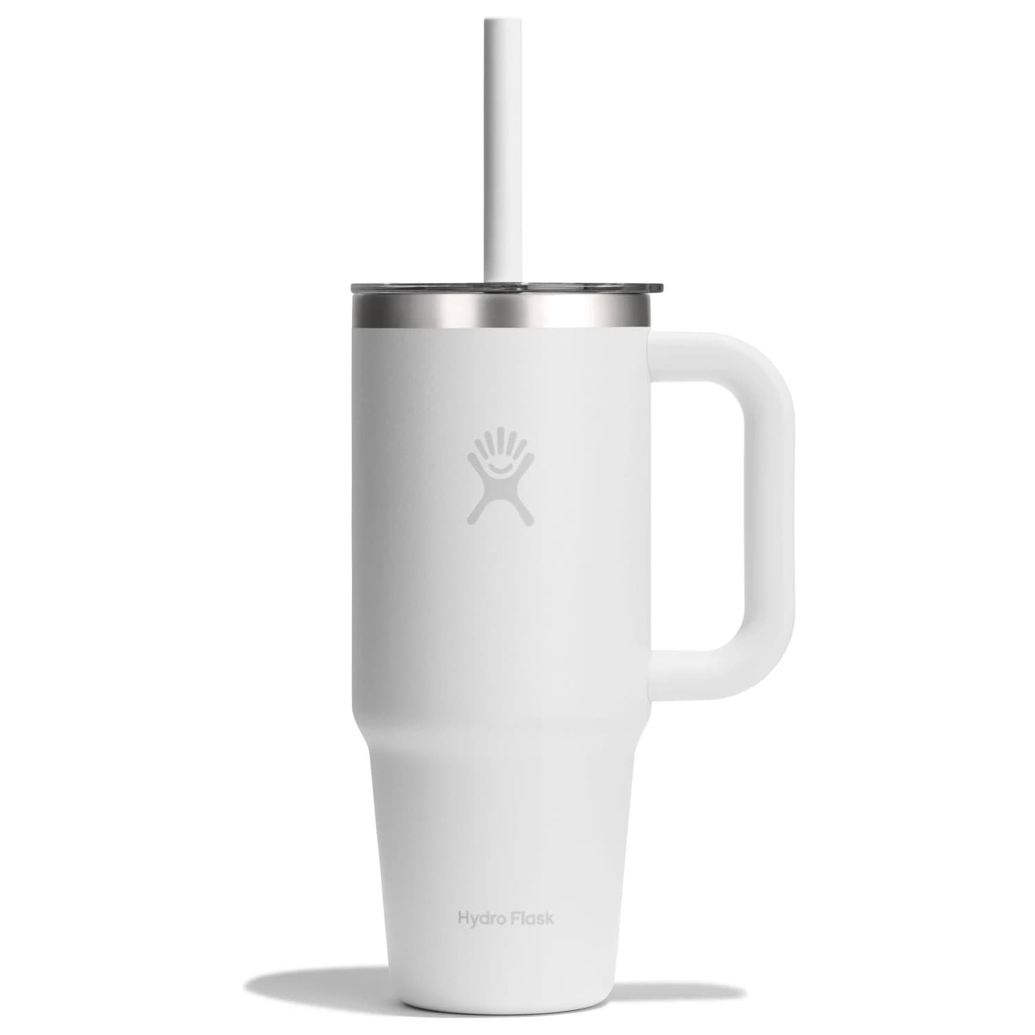 Чаша Hydro Flask Travel Tumbler Clear Lid Insulated mug - White