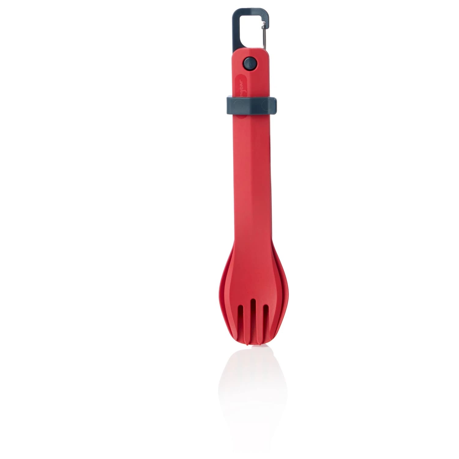 Комплект прибори Humangear Besteck GoBites Bio K/F/S Cutlery set - Rot
