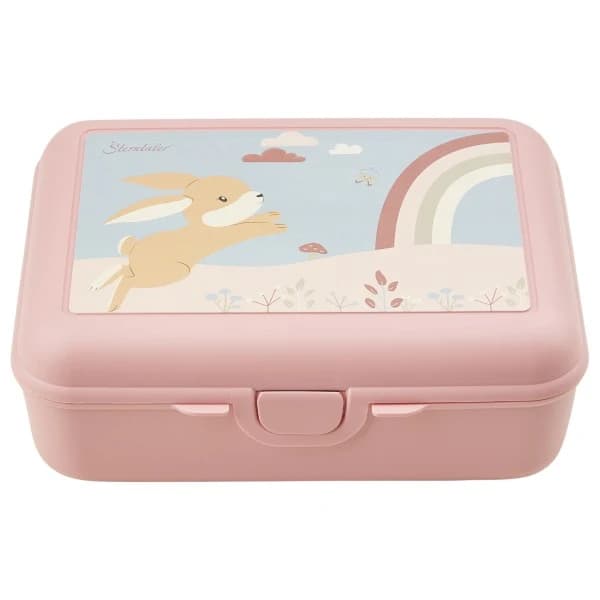 Детски контейнер за храна Sterntaler Kid's Kinderbrotdose mit Print Food storage - Mattrosa / Hanni