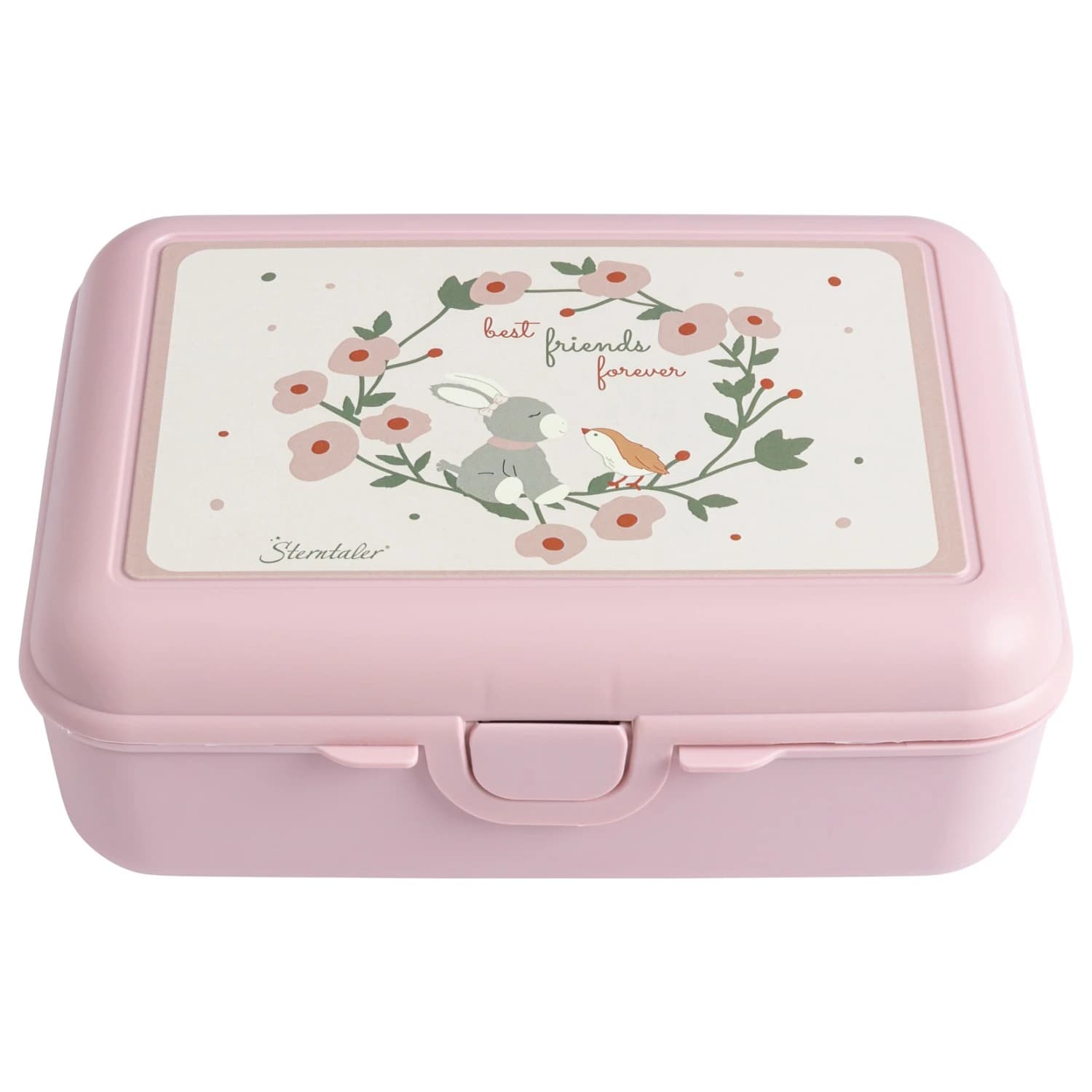 Детски контейнер за храна Sterntaler Kid's Kinderbrotdose mit Print Food storage - Zartrosa / Emmi Girl