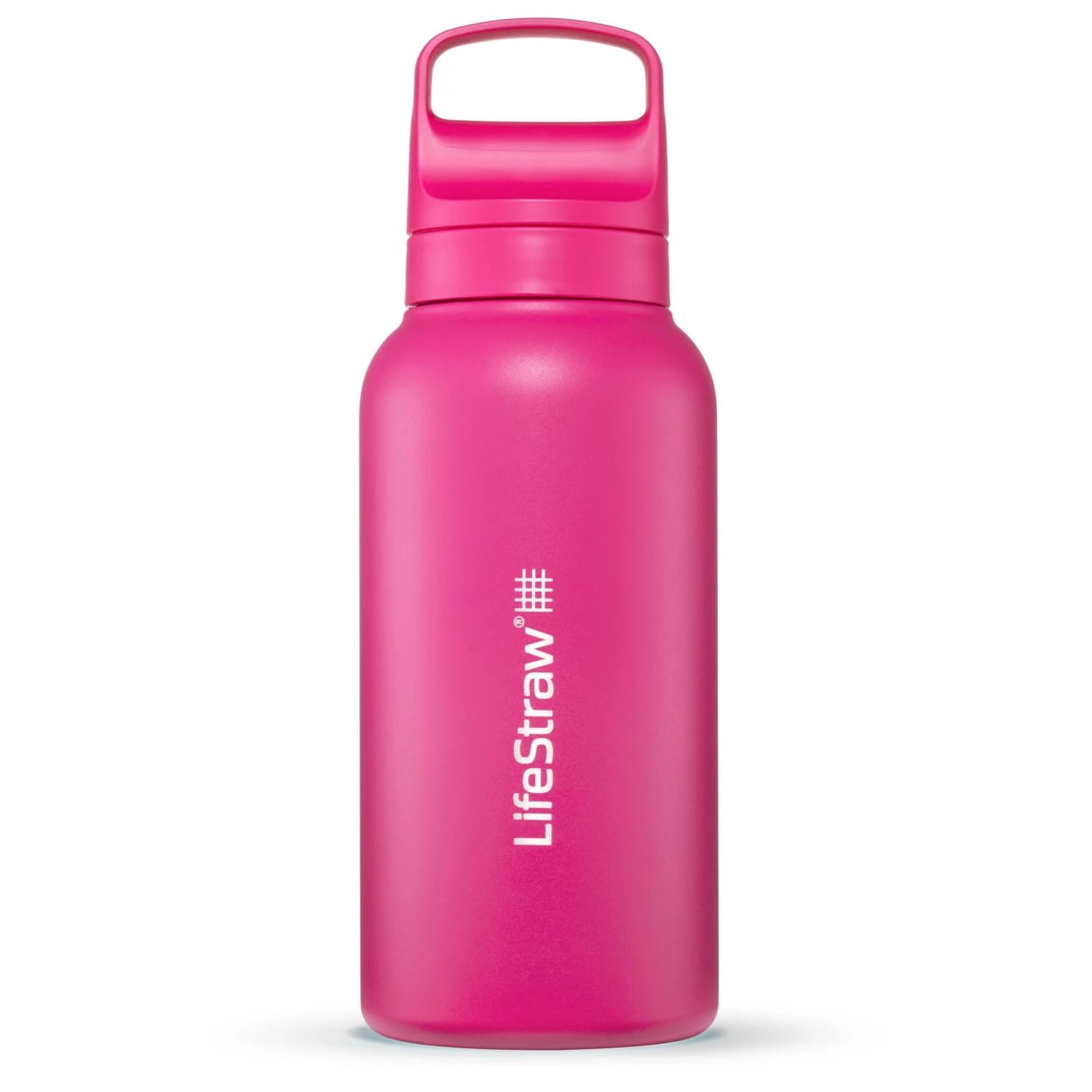 Бутилка с филтър LifeStraw Go Stainless Steel Water bottle - Orchid Pink