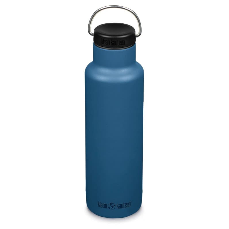 Бутилка за вода Klean kanteen Classic with Loop Cap Water bottle - Real Teal