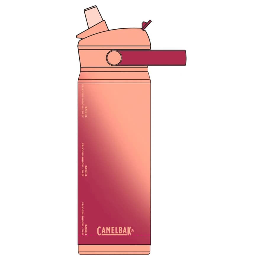 Термо бутилка Camelbak Thrive Flip Straw VSS Insulated bottle - Blush Dawn